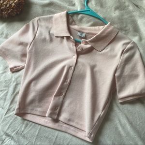 Pink Aritzia Crop Top